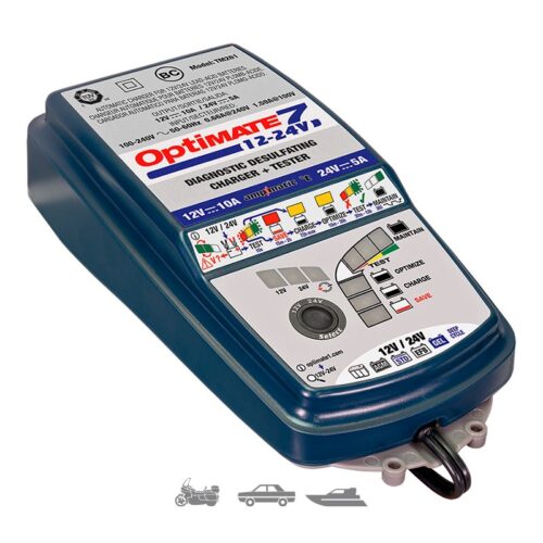 Carregador/Mantenedor de baterias Optimate 7 12V. – 24V. TM-260
