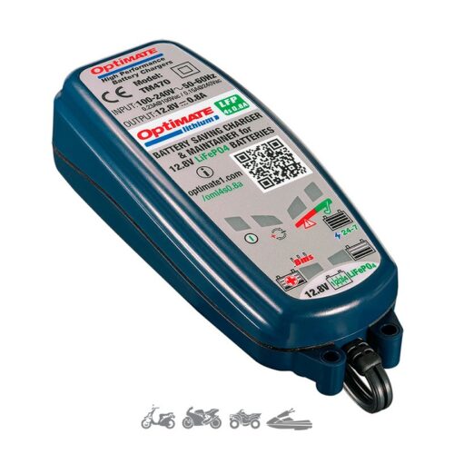 Carregador/Mantenedor de baterias Optimate 0,8 Lithium TM-470