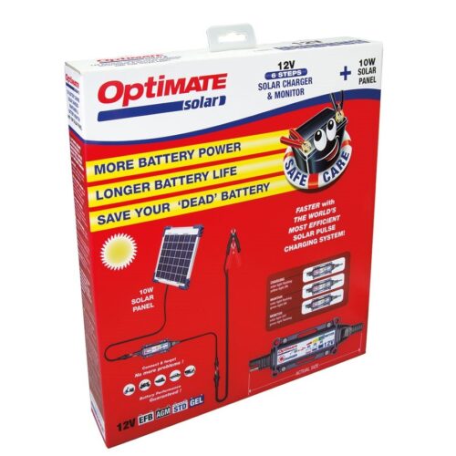 Carregador/Mantenedor de baterias Solar Optimate TM-522-1