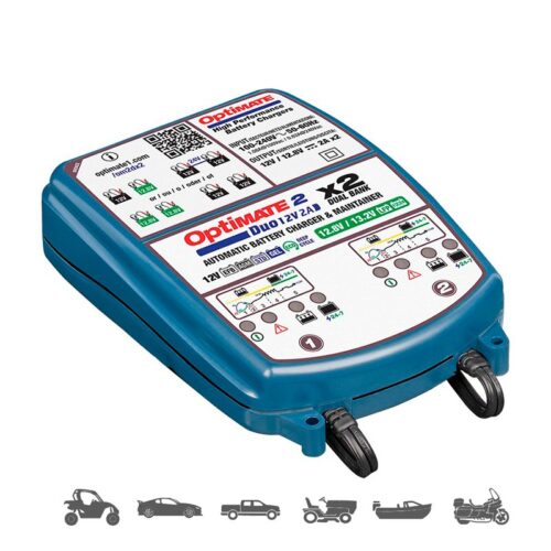 Carregador/Mantenedor de baterias Optimate 2 Duo x 2 Bank TM-570
