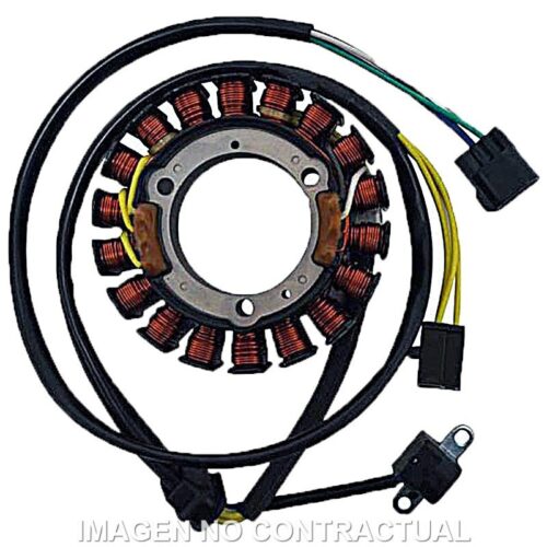 Stator Mitsubishi Trifase 18 polos com pick-up Suzuki DR650