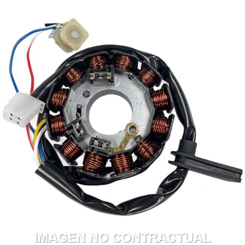 Stator SGR 12 polos com pick-up (Mot Yamaha-Minarelli 50 AM6)
