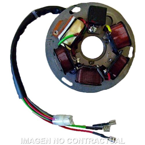 Stator SGR 6 Polos com base Piaggio SIN PICK-UP