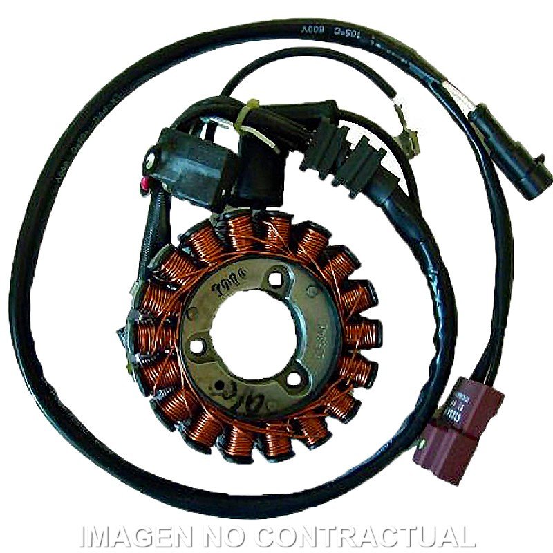 Stator Kokusan Trifase 18 Polos 12V 350W (Mot Piaggio-Quasar 250 4T I)
