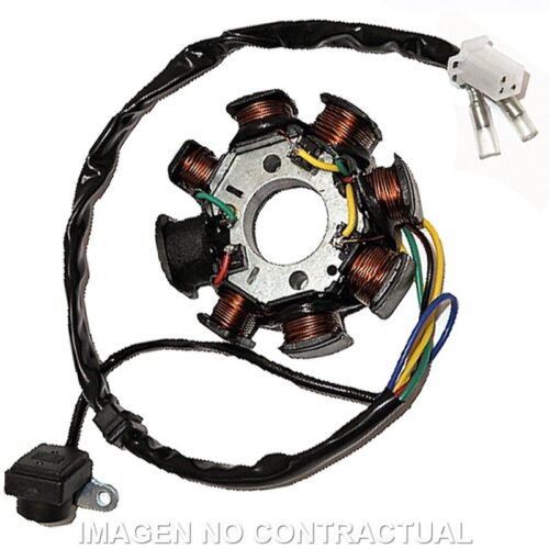 Stator SGR 8 polos (motores chinos GY6-8C)