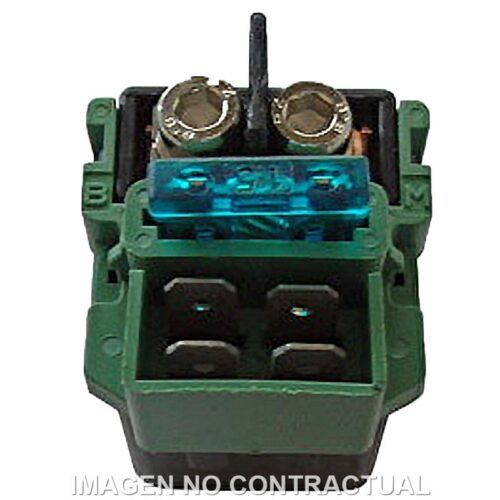 Rele de Arranque 12V – Com Fusible 15A – 4 Fastons