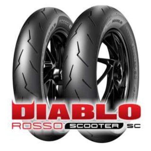 100/90 12 DIABLO ROSSO SCOOTER 64 P TL 2420 F DOT20