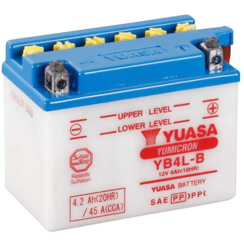 Bateria Yuasa YB4L-B Combipack Convencional