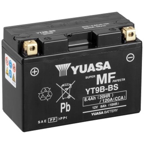Bateria Yuasa YT9B-BS Sin Mantenimiento