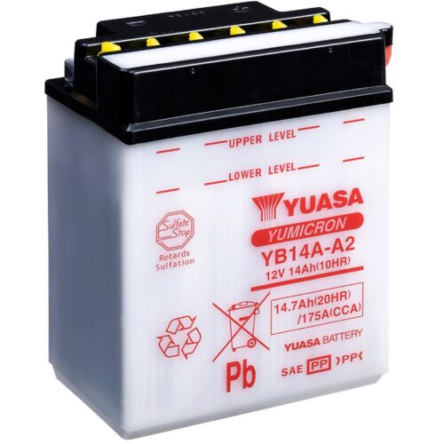 Bateria Yuasa YB14A-A2 Combipack Convencional