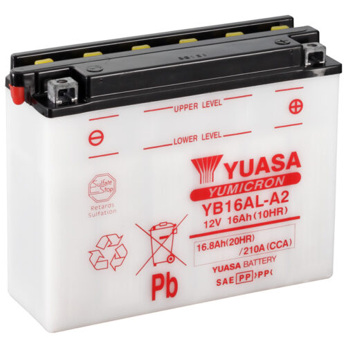 Bateria Yuasa YB16AL-A2 Combipack Convencional