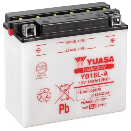 Bateria Yuasa YB18L-A Combipack Convencional