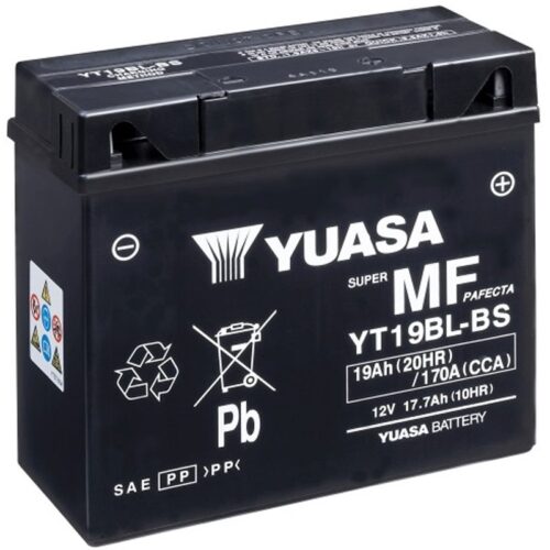 Bateria Yuasa YT19BL-BS Sin Mantenimiento