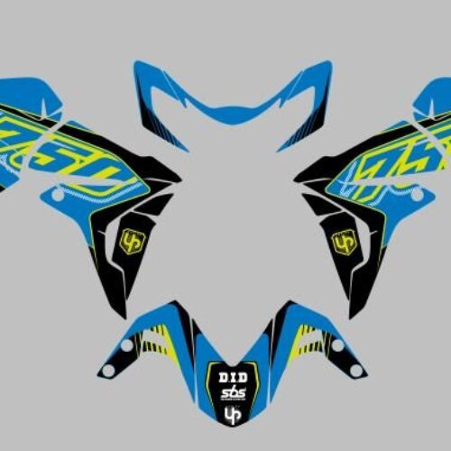 Kit Deco UP Maximize Azul-Amarelo Suzuki GSR750