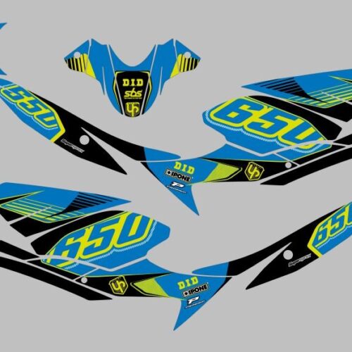Kit Deco UP Maximize Azul-Amarelo Suzuki SV650