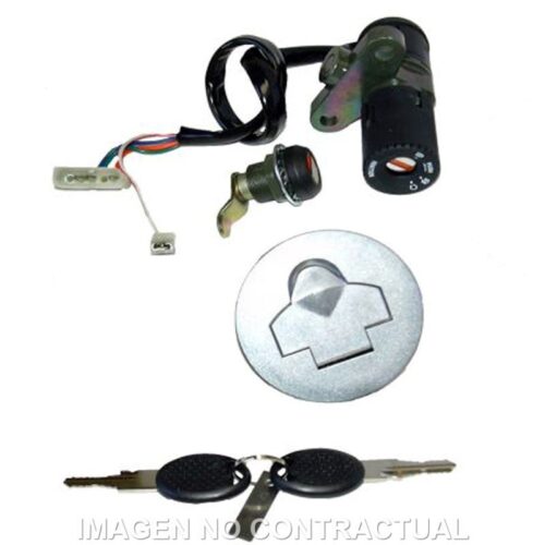 Kit chaves contacto, Selim e depósito Peugeot 50 XP6
