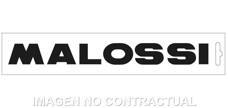 Adhesivo Malossi Preto 22 cm