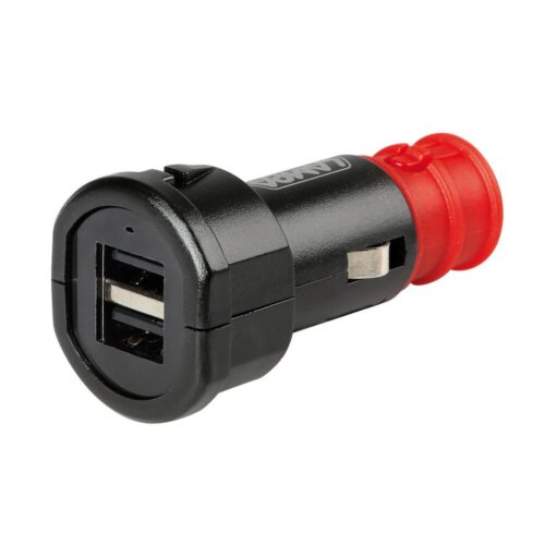 CARREGADOR BATERIA OPTILINE UNIVERSAL 2 PUERTOS USB –  2700 mA  – 12/32V