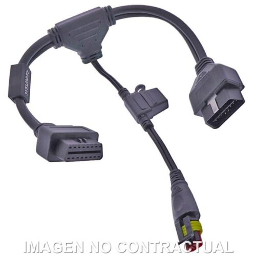 CABLE DIAGNOSIS TEXA ADAPTADOR ALIM.BIKE EOBD AP77