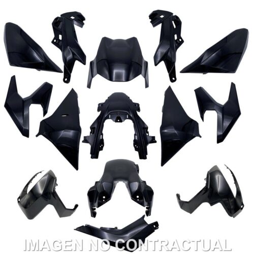 Kit Plásticos Honda ADV 350 Preto Mate – Hert