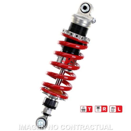 Amortecedor traseiro YSS Gas Top Line Yamaha R-6