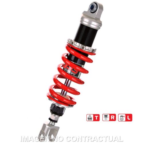 Amortecedor traseiro YSS Gas Top Line Triumph