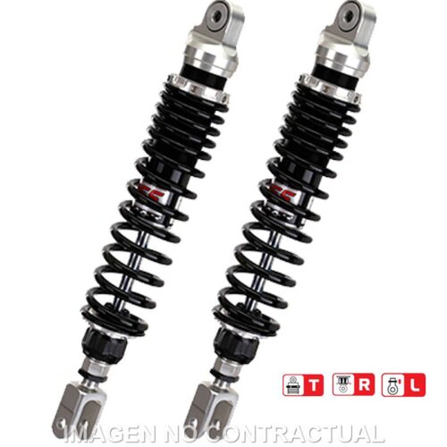 Jogo Amortecedores Traseiros YSS Gas Top Line Suzuki TR 250