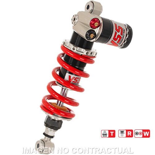 Amortecedor traseiro YSS Gas Top Line c/Botella superior Honda CRF 450