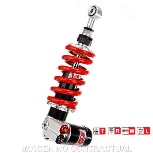 Amortecedor traseiro YSS Gas Top Line c/Botella inferior Honda CBR 600
