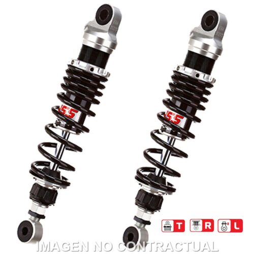 Jogo Amortecedores Traseiros YSS Gas Top Line Kawasaki ER5