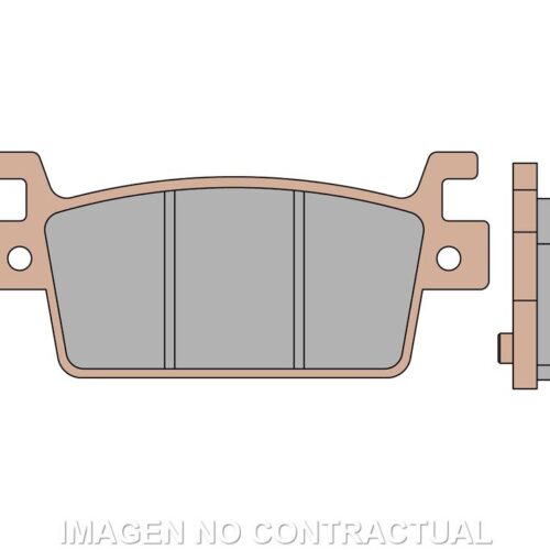 Pastilla Travão Malossi Brake Pads MHR SYNT Kymco AK550