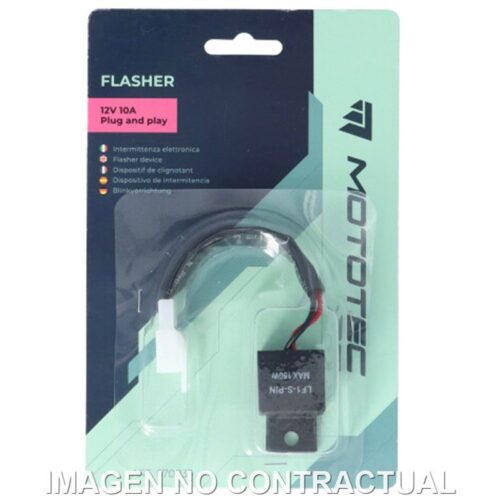INTERMITENCIA ELECTRÓNICA MOTOTEC PLUG & PLAY – 12V – 10A