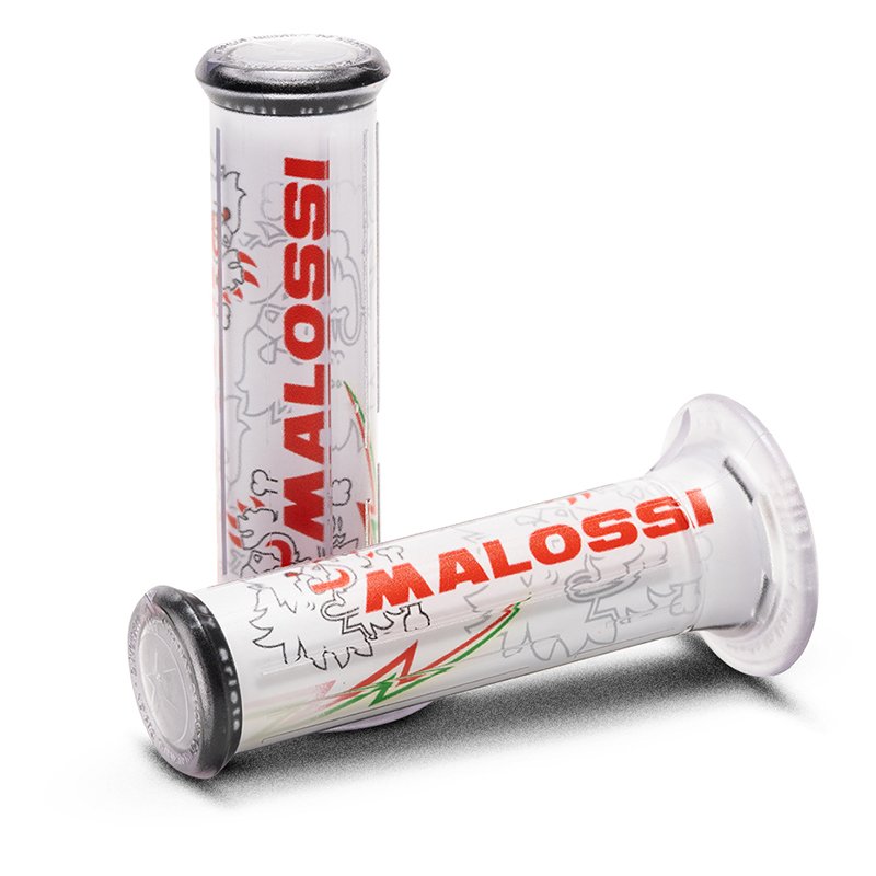 PUNHOS MALOSSI TRIBAL BRANCO FECHO LATERAL