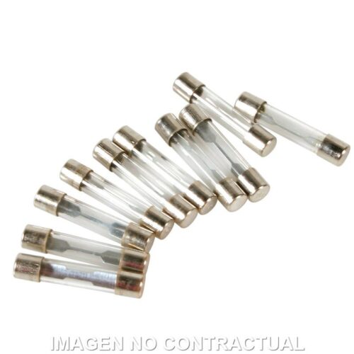 CONJUNTO DE 10 FUSIBLES DE CRISTAL LAMPA 12/32V