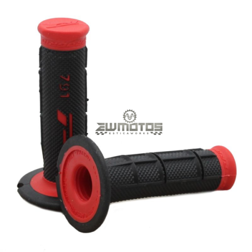Punhos MX Vermelho/Preto – Progrip