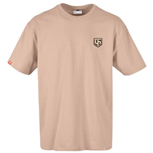 CAMISETA UP DESIGN TRACK BEIGE TAMANHO XXL