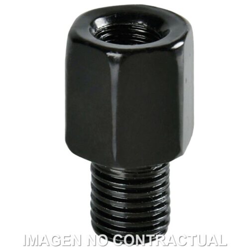 ADAPTADOR PARA ESPELHOS MOTO LAMPA ROSCA 8 MM DIREITA