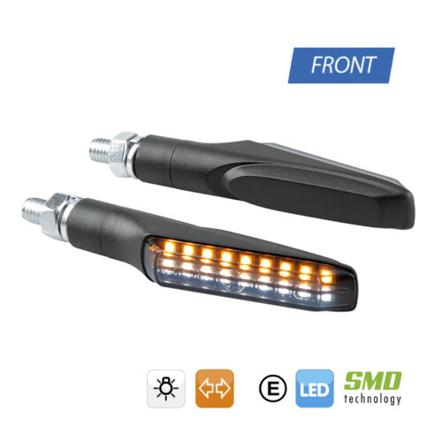 PISCAS DE LED E LUZ DE POSIÇÃO DIANTEIRA LAMPA VICTORY 12V
