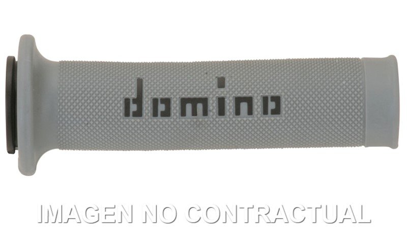 Punhos Domino On Road Cinzento – Preto Abiertos D 22 mm L 120-125 mm
