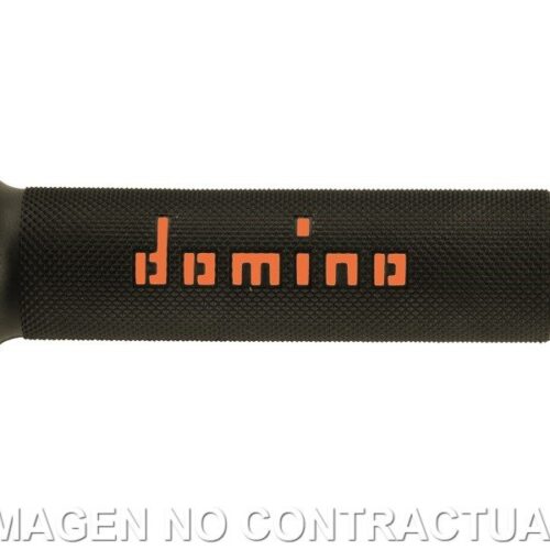 Punhos Domino On Road Preto – Naranja Abiertos D 22 mm L 120-125 mm