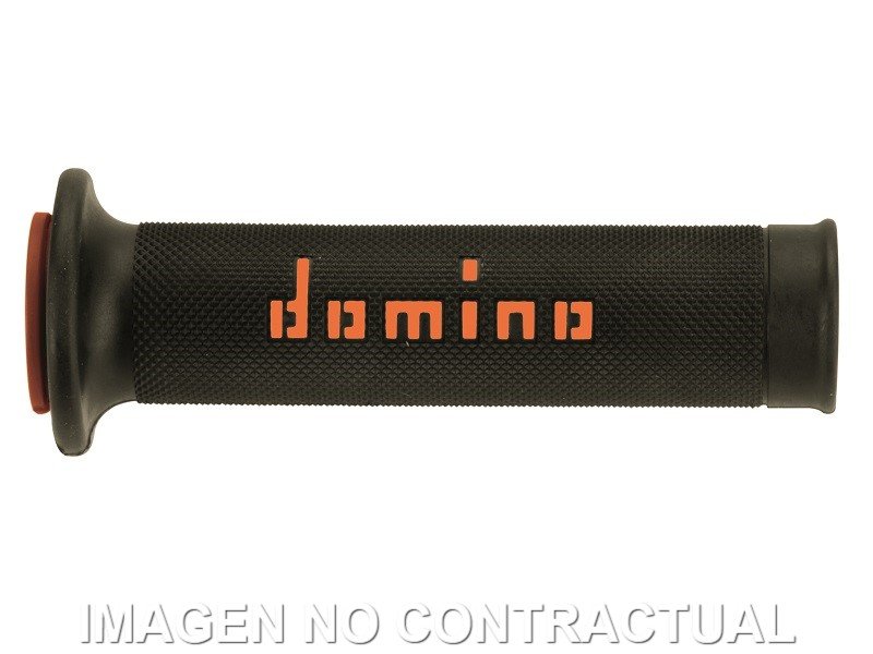 Punhos Domino On Road Preto – Naranja Abiertos D 22 mm L 120-125 mm