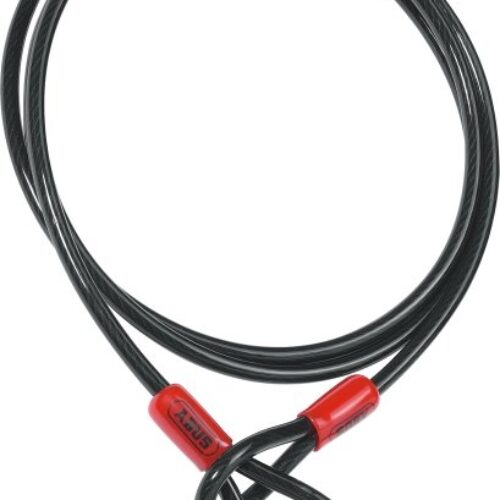 Cabo de aço Abus Cobra 10/200 preto
