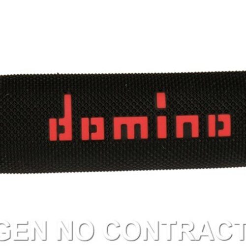 Punhos Domino OFF Road X-Treme Preto – Vermelho Cerrados D 22 mm L 118 mm