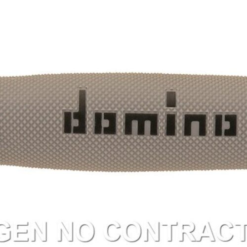 Punhos Domino Trial Cinzento – Preto Cerrados D 22 mm L 125 mm