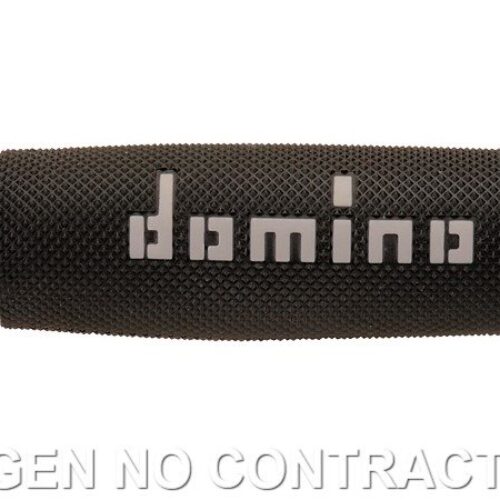 Punhos Domino Trial Preto – Cinzento Cerrados D 22 mm L 125 mm