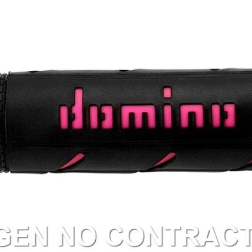Punhos Domino XM2 Super Soft Preto/Fucsia Abiertos D 22 mm L 120-125 mm