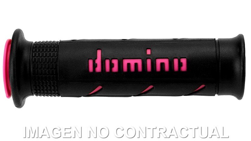 Punhos Domino XM2 Super Soft Preto/Fucsia Abiertos D 22 mm L 120-125 mm