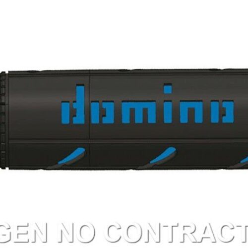 Punhos Domino XM2 Super soft Preto – Azul Abiertos D 22 mm L 120-125 mm
