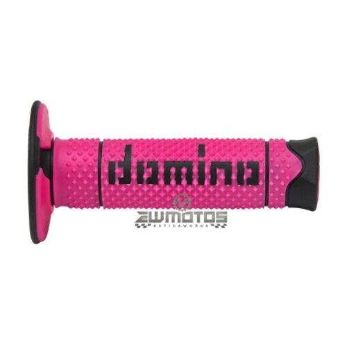 Punhos Duplo Composto Off Road Rosa/Preto – Domino