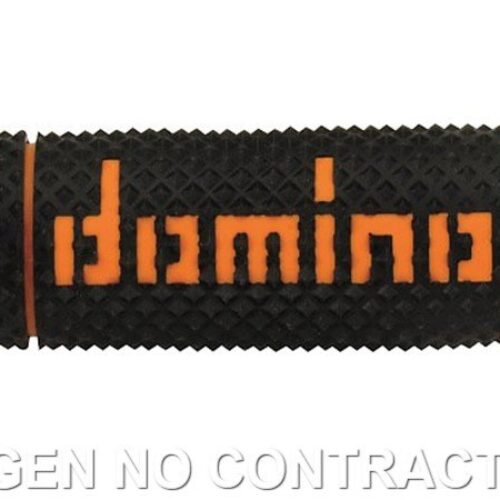 Punhos Domino DSH OFF-road Preto – Naranja Cerrados D 22 mm L 120 mm